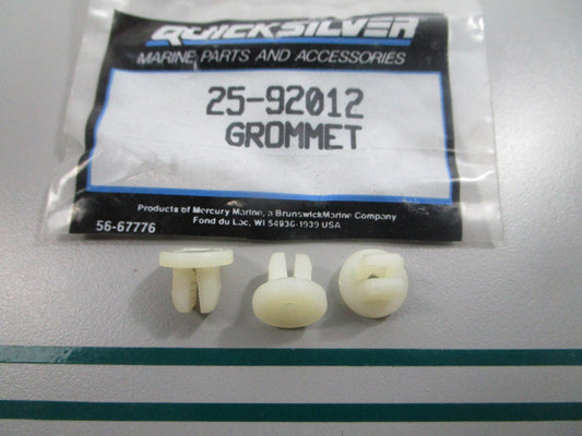 NEW OEM (LOT OF 3) 25-92012 Mercury Quicksilver Grommet 0810