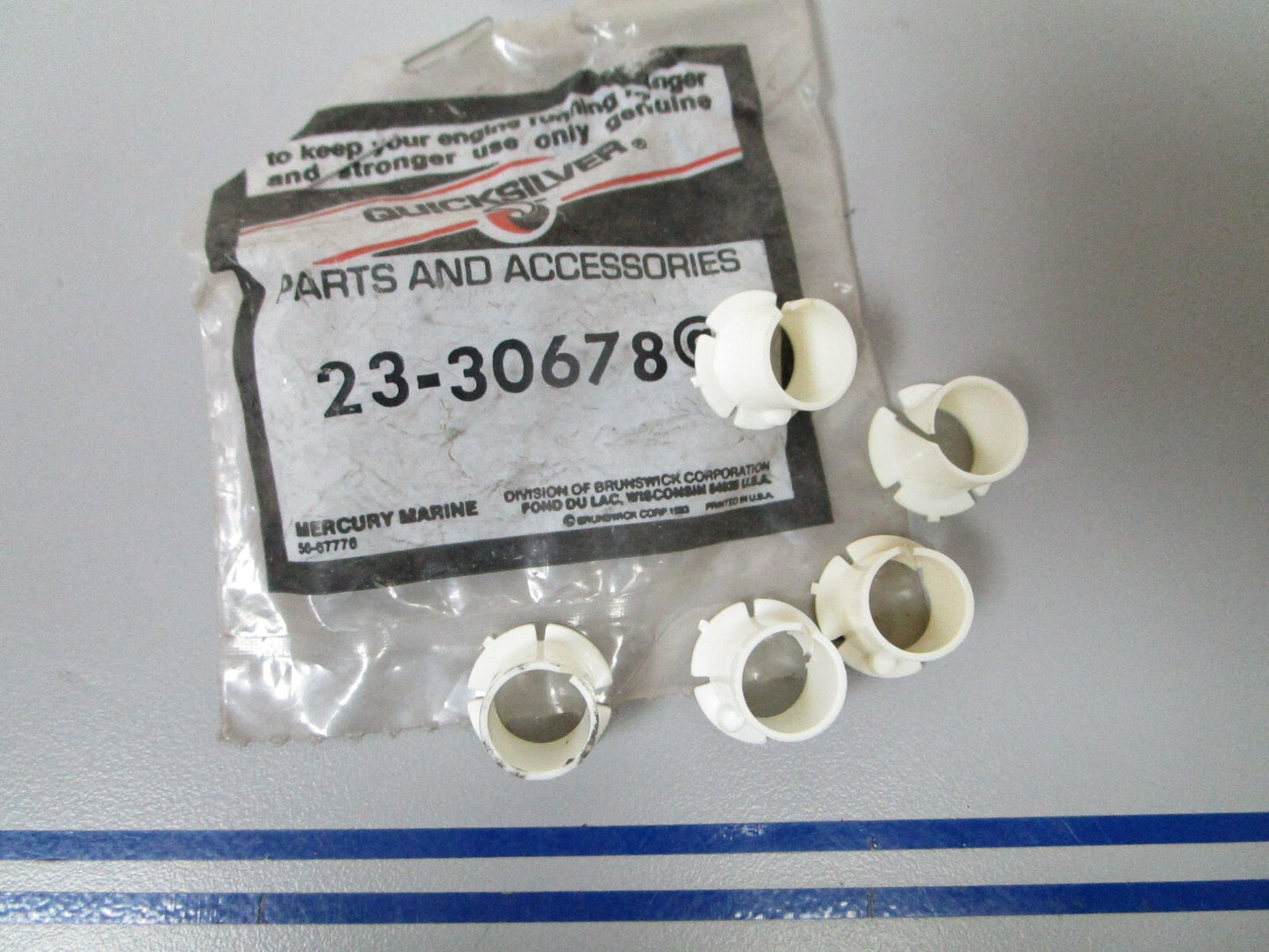 *NEW OEM* (LOT OF 5) 0810 Mercury Quicksilver Bushing 23-30678