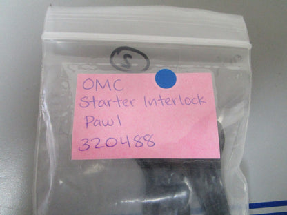 *NEW OEM* 0810 OMC Johnson Evinrude Starter Interlock Pawl 320488 0320488