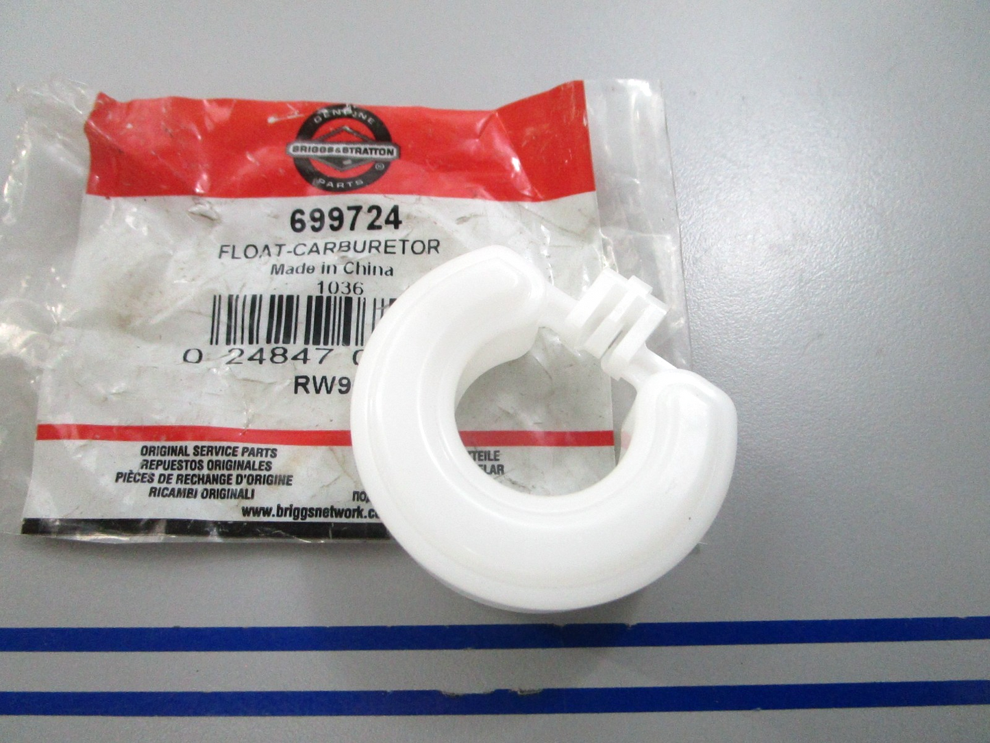 *NEW OEM* 0810 Briggs & Stratton Carburetor Float 699724