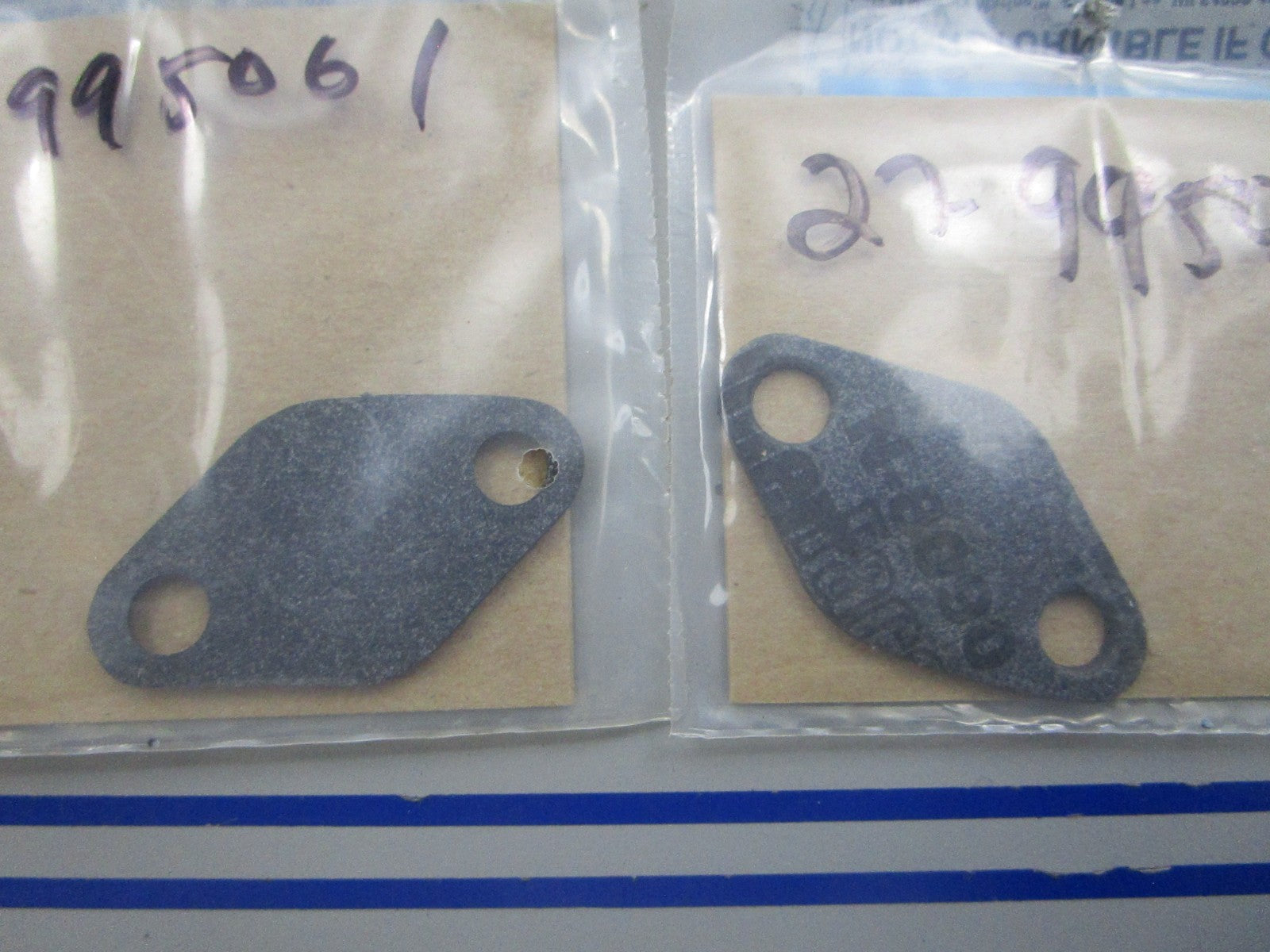 NEW OEM (LOT OF 2) 27-995061 Mercury Quicksilver Gasket 0810