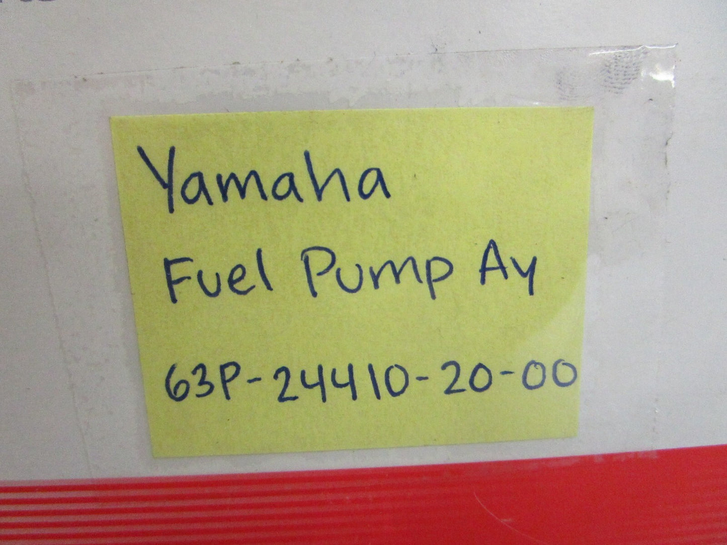 *NEW OEM* 0820 Yamaha Fuel Pump Assy 63P-24410-20-00
