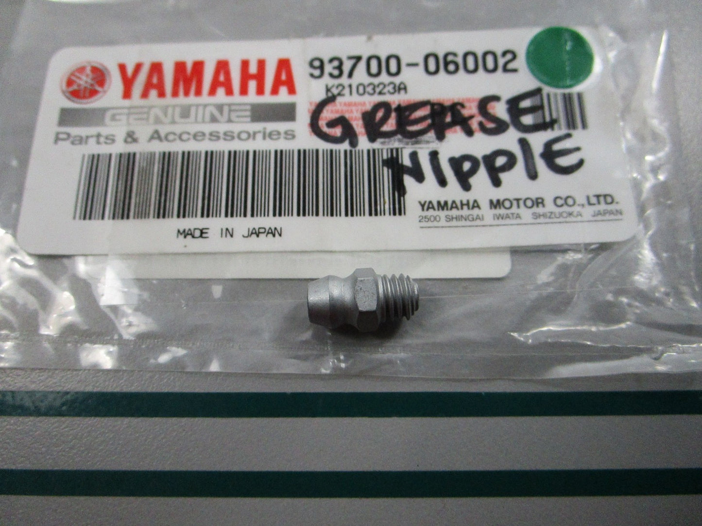 NEW OEM 93700-06002 Yamaha Grease Nipple 0810
