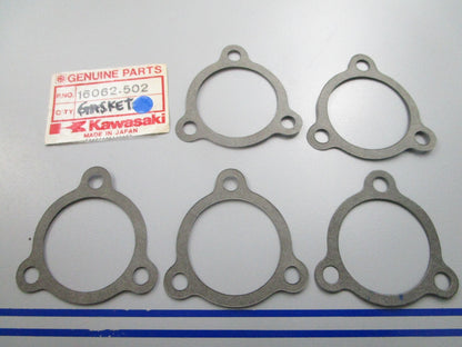 NEW OEM (LOT OF 5) Kawasaki 16062-502 Gasket 0810