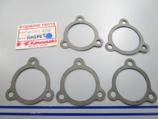 NEW OEM (LOT OF 5) Kawasaki 16062-502 Gasket 0810