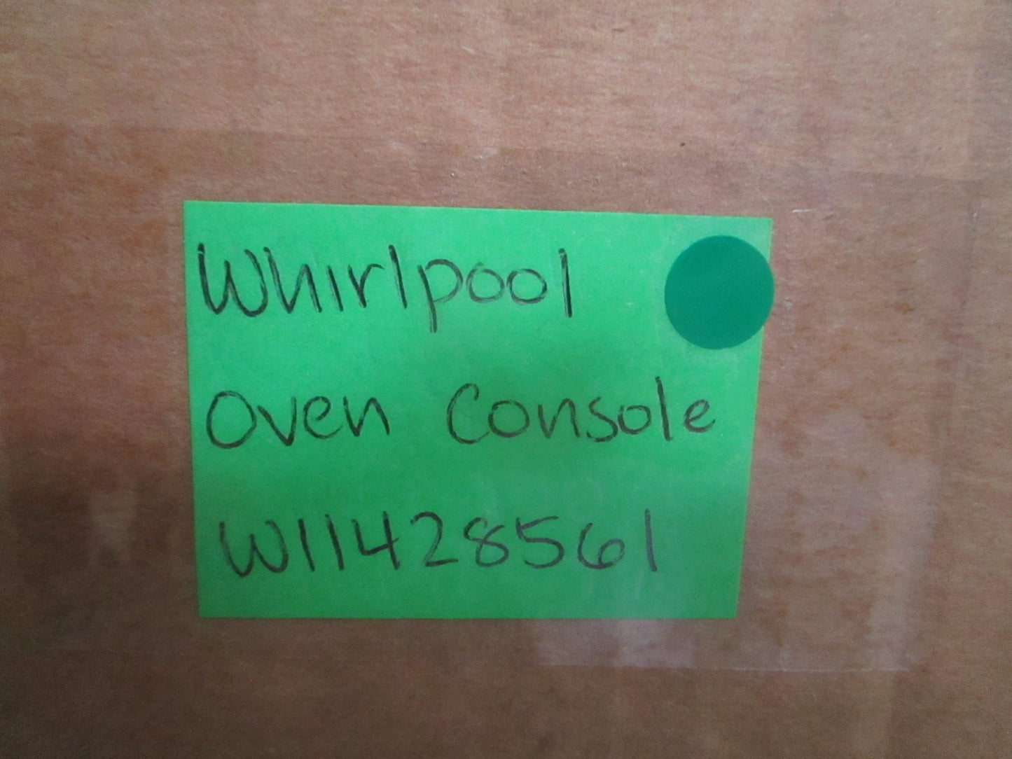 Whirlpool W11428561 NEW OEM Range Control Panel Stainless Maytag KitchenAid 0820