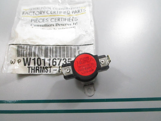 NEW OEM W10116735 Whirlpool Fixed Thermostat 0810