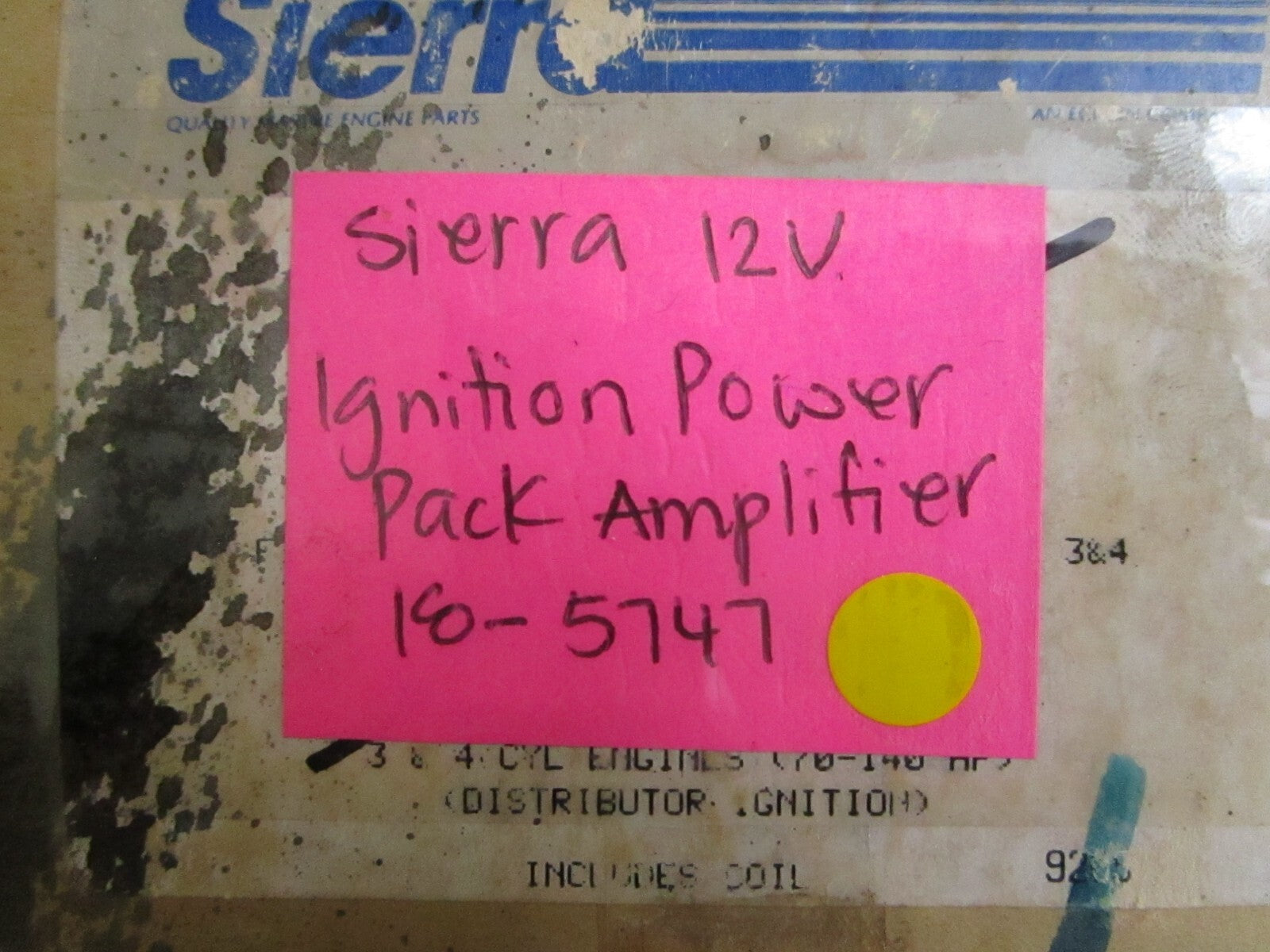 *NEW* 0820 Sierra 12V Ignition Power Pack Amplifier 18-5747 Replaces: 389549