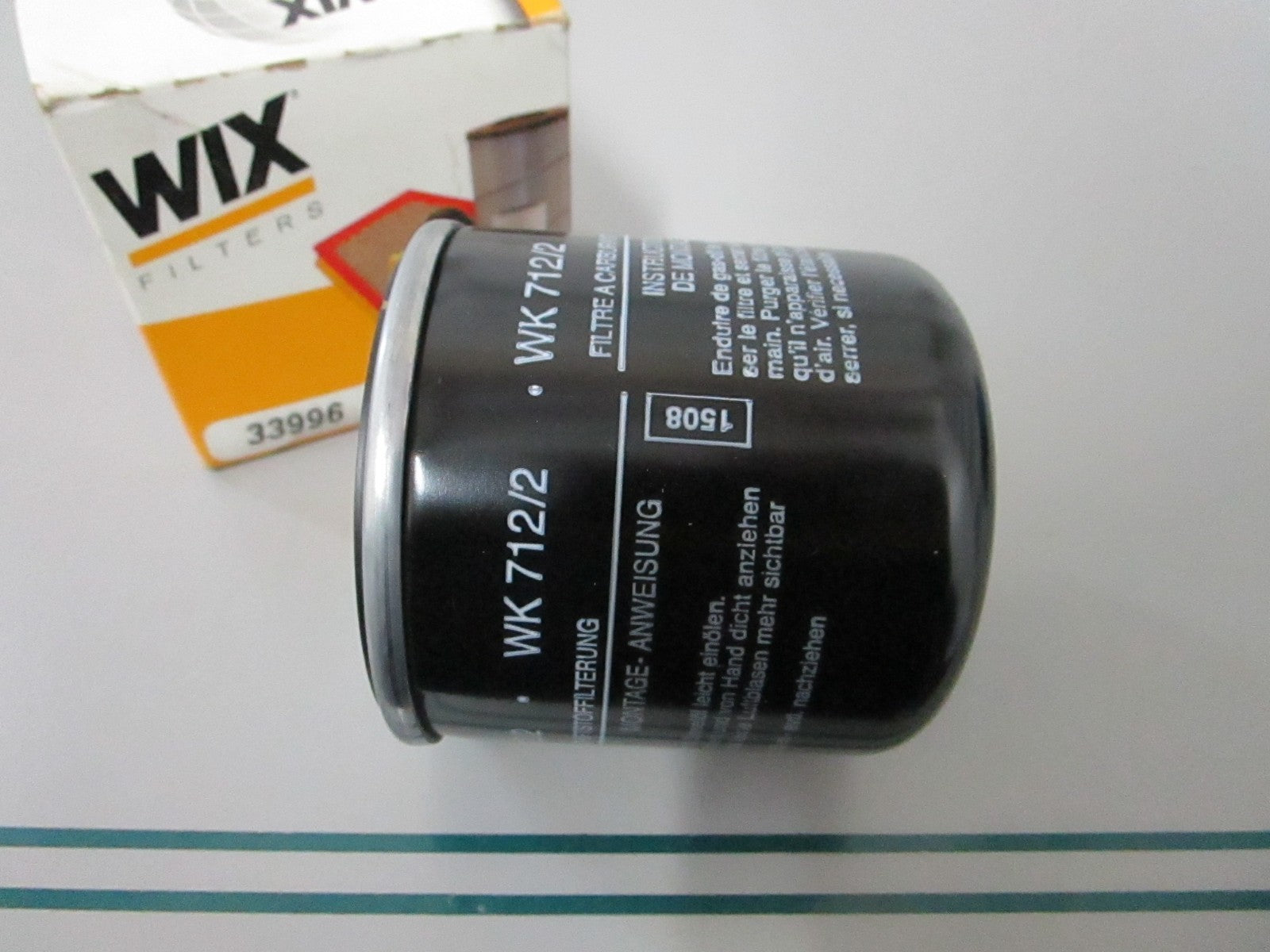 NEW 33996 WIX Fuel Filter 0810
