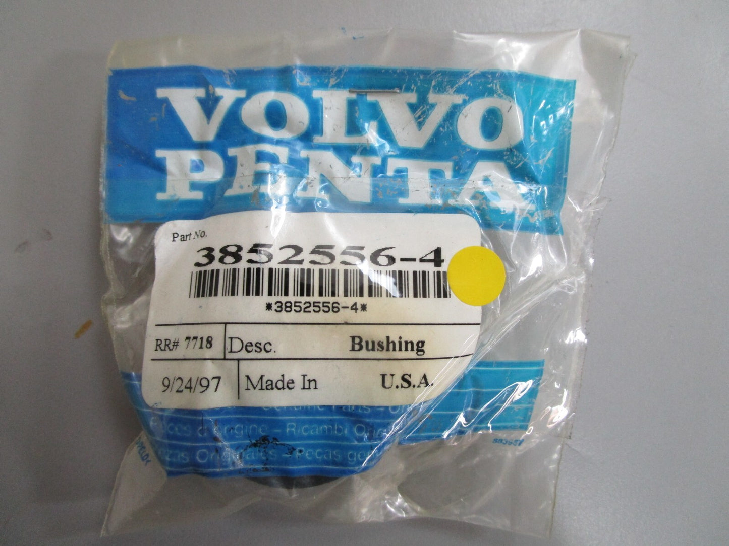*NEW OEM* 0810 Volvo Penta Bushing 3852556-4
