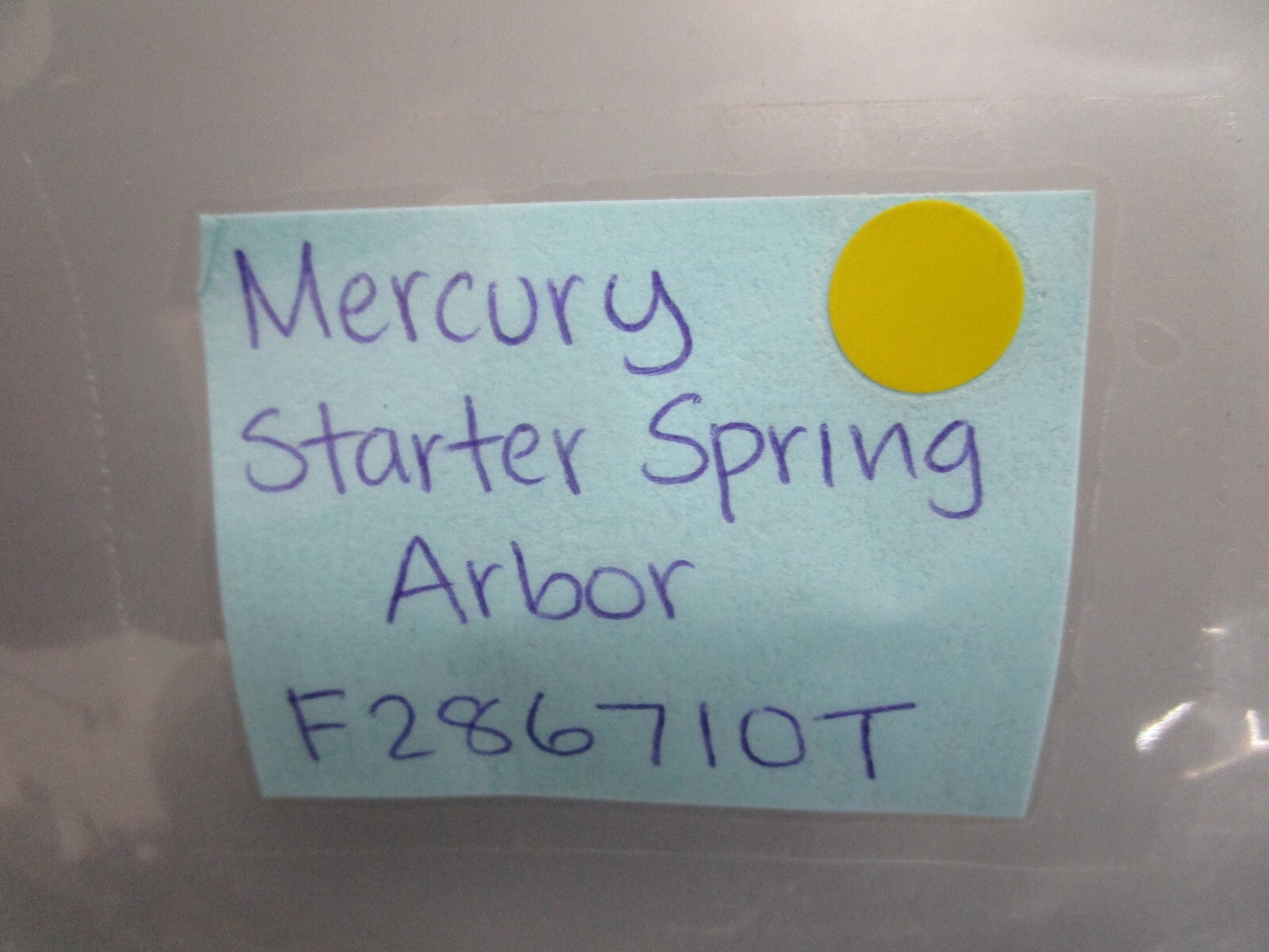 *NEW OEM* 0820 Mercury Quicksilver Starter Spring Arbor F286710T