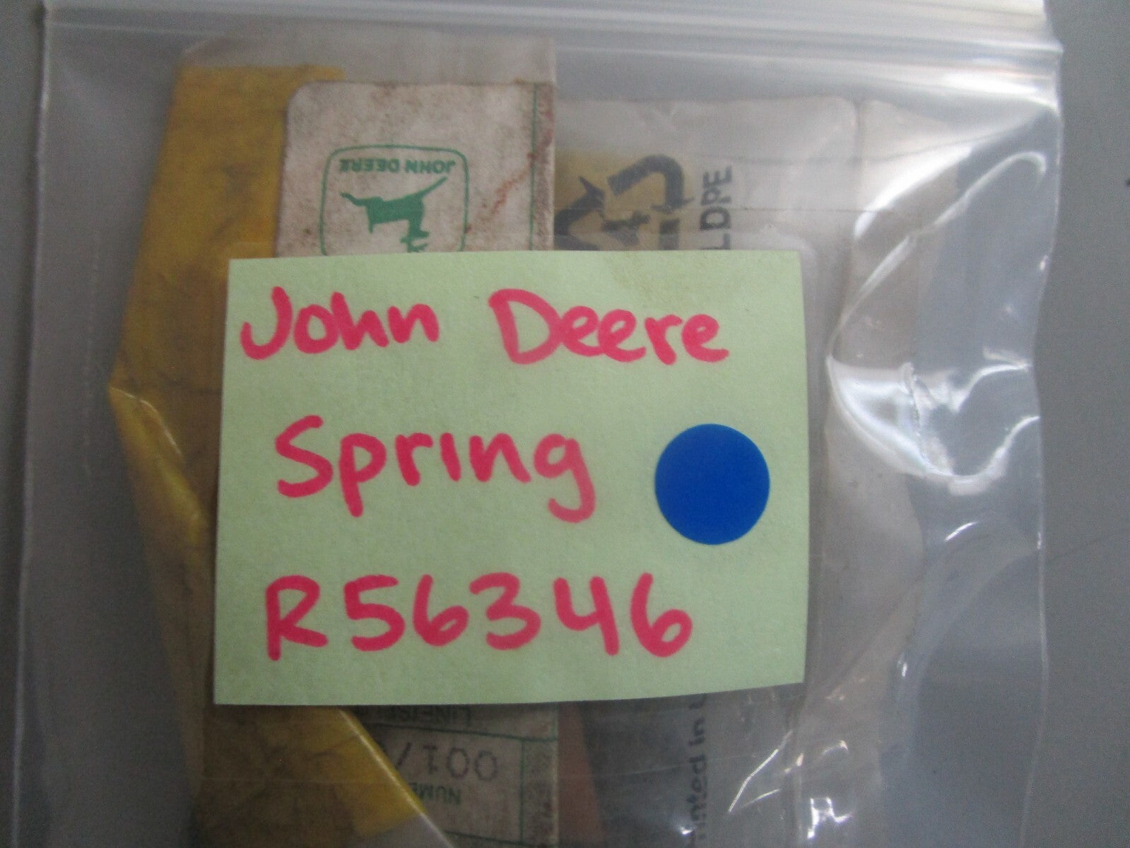*NEW OEM* 0810 John Deere Spring R56346