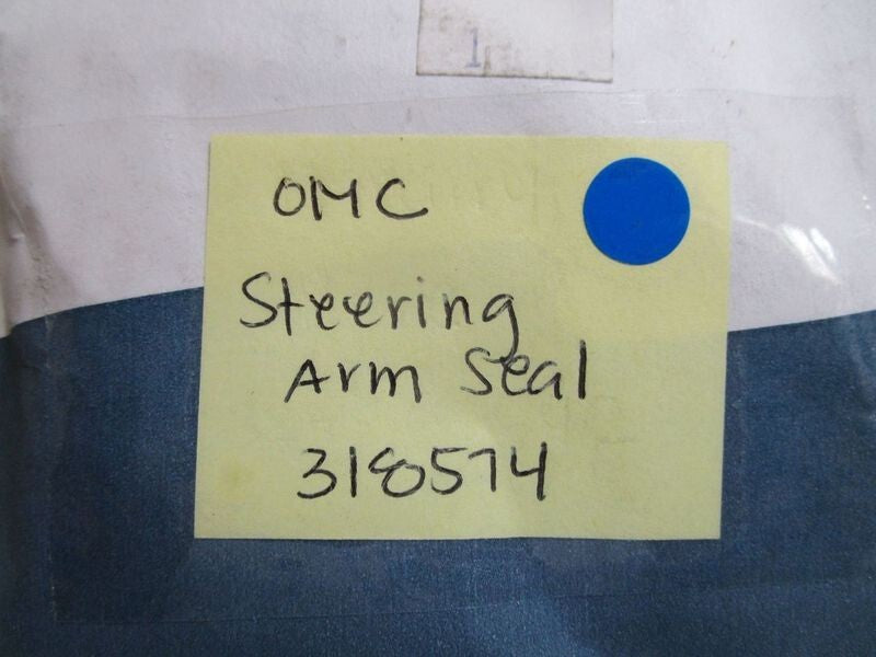 *NEW OEM* 0770 OMC Johnson Evinrude Steering Arm Seal 318574 0318574