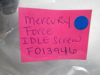 NEW OEM F013946 Mercury Force Idle Screw 0810