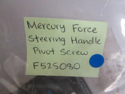 *NEW OEM* 0810 Mercury Force Steering Handle Pivot Screw F525080