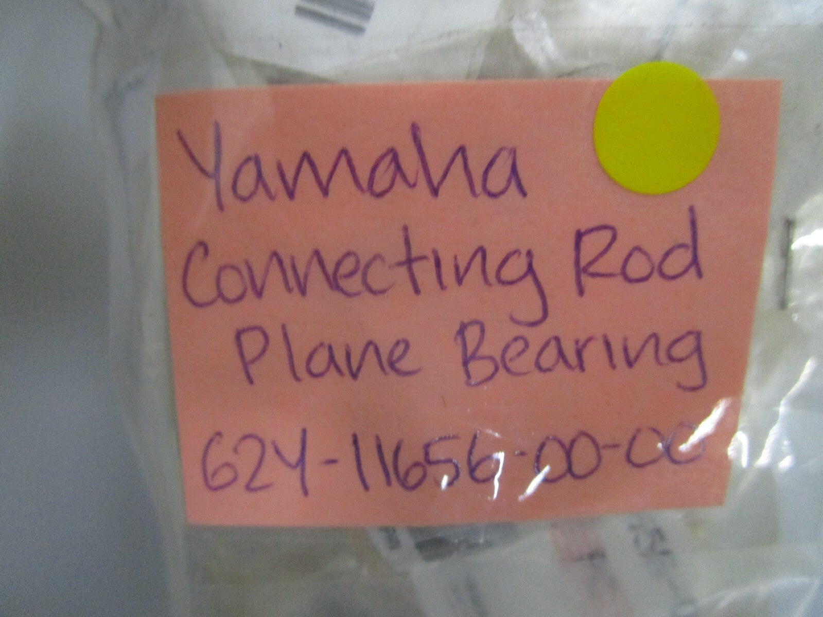 *NEW OEM*  0810 Yamaha Connecting Rod Plane Bearing 62Y-11656-00-00