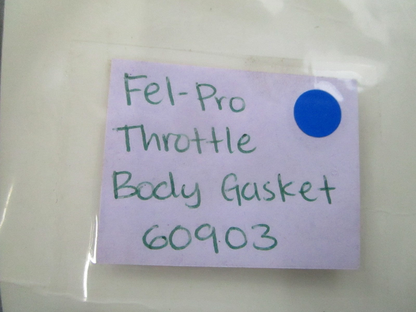 *NEW* 0810 Fel-Pro Throttle Body Gasket 60903