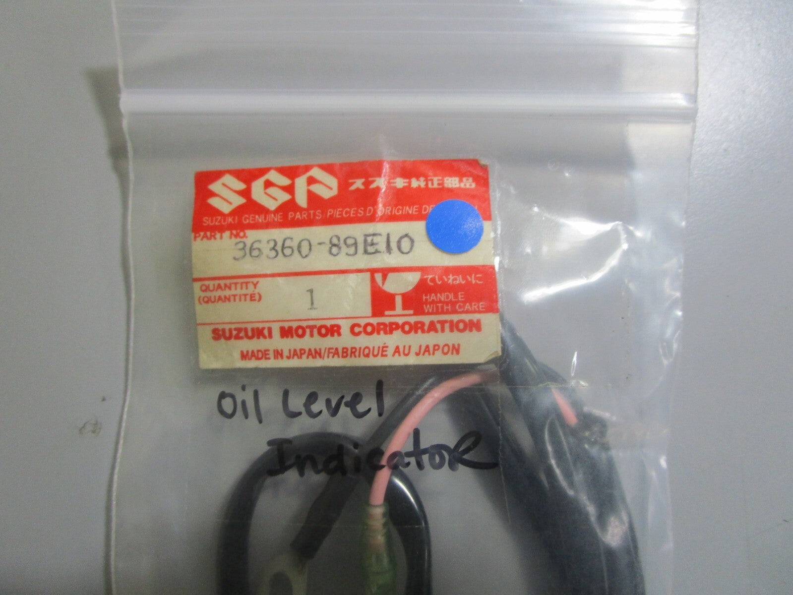 *NEW OEM* 0810 Suzuki Oil Level Indicator 36360-89E10