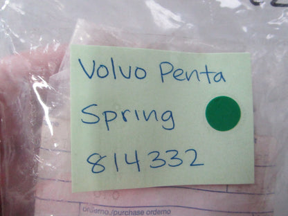 NEW OEM (LOT OF 2) 814332 Volvo Penta Spring 0810