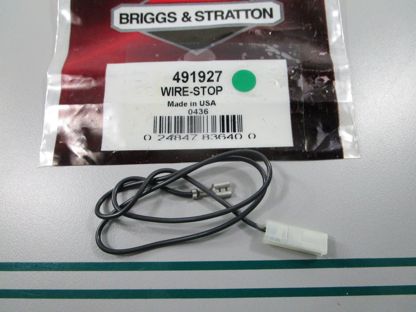 NEW OEM 491927 Briggs & Stratton Stop Wire 0810