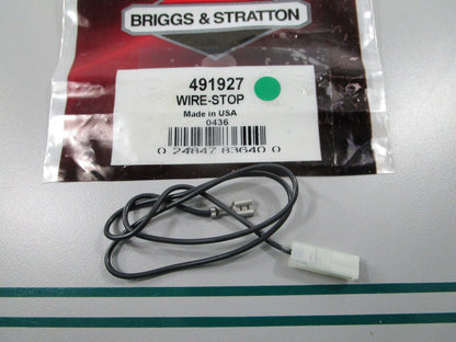 NEW OEM 491927 Briggs & Stratton Stop Wire 0810