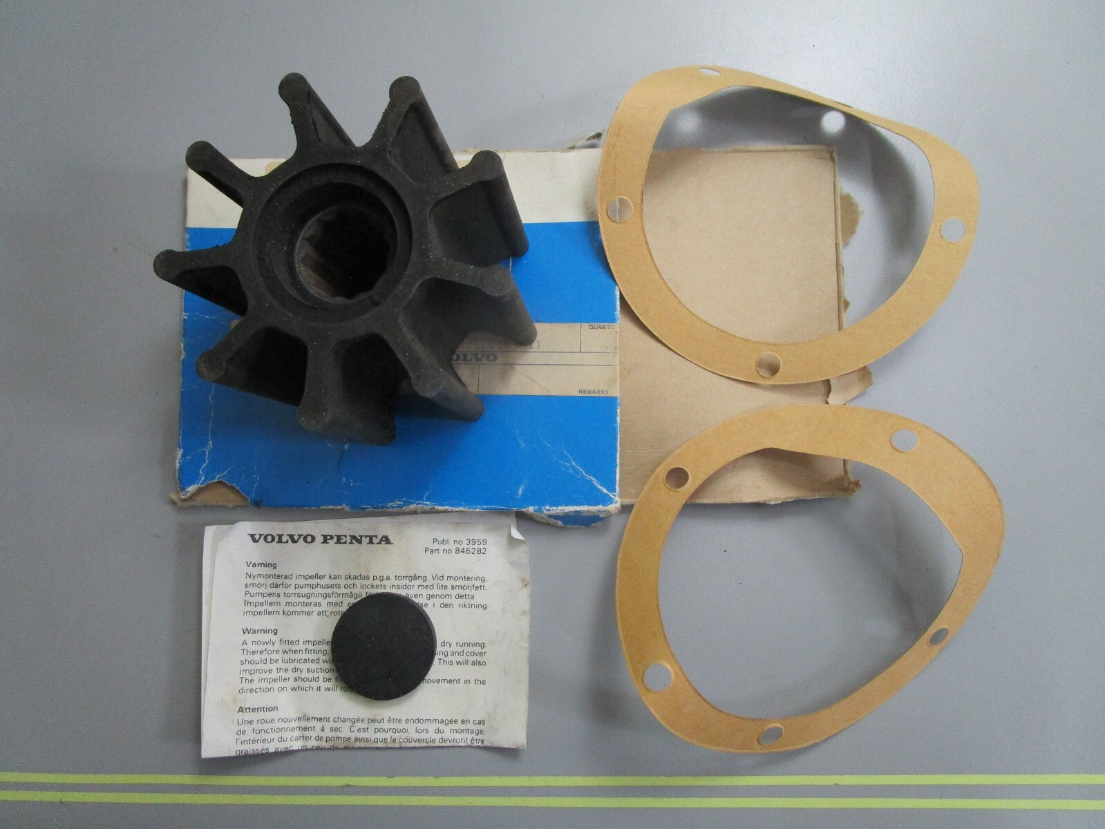 *NEW OEM* 0820 Volvo Penta Impeller Kit 875660