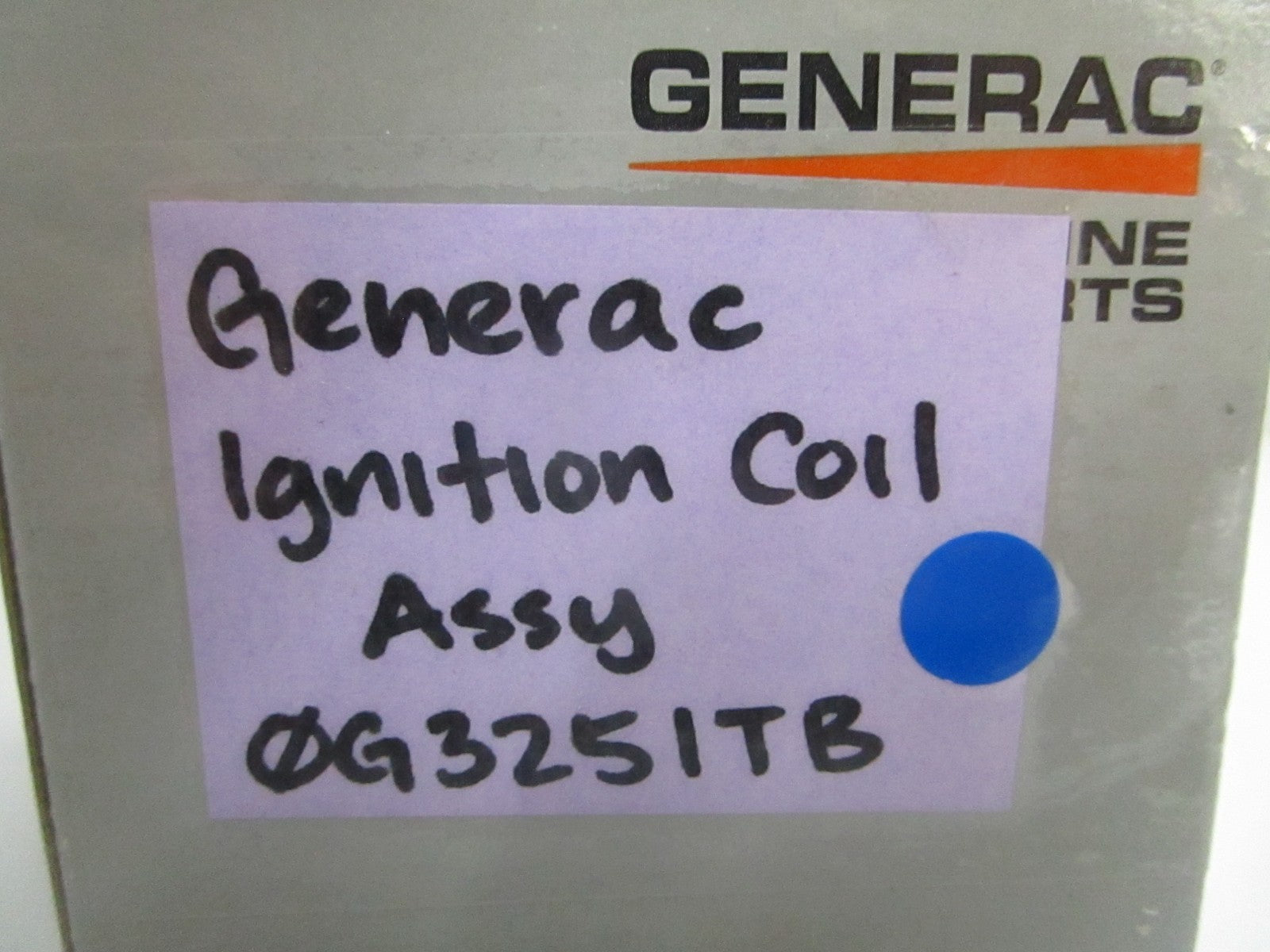 *NEW OEM* 0820 Generac Ignition Coil Assy 0G3251TB