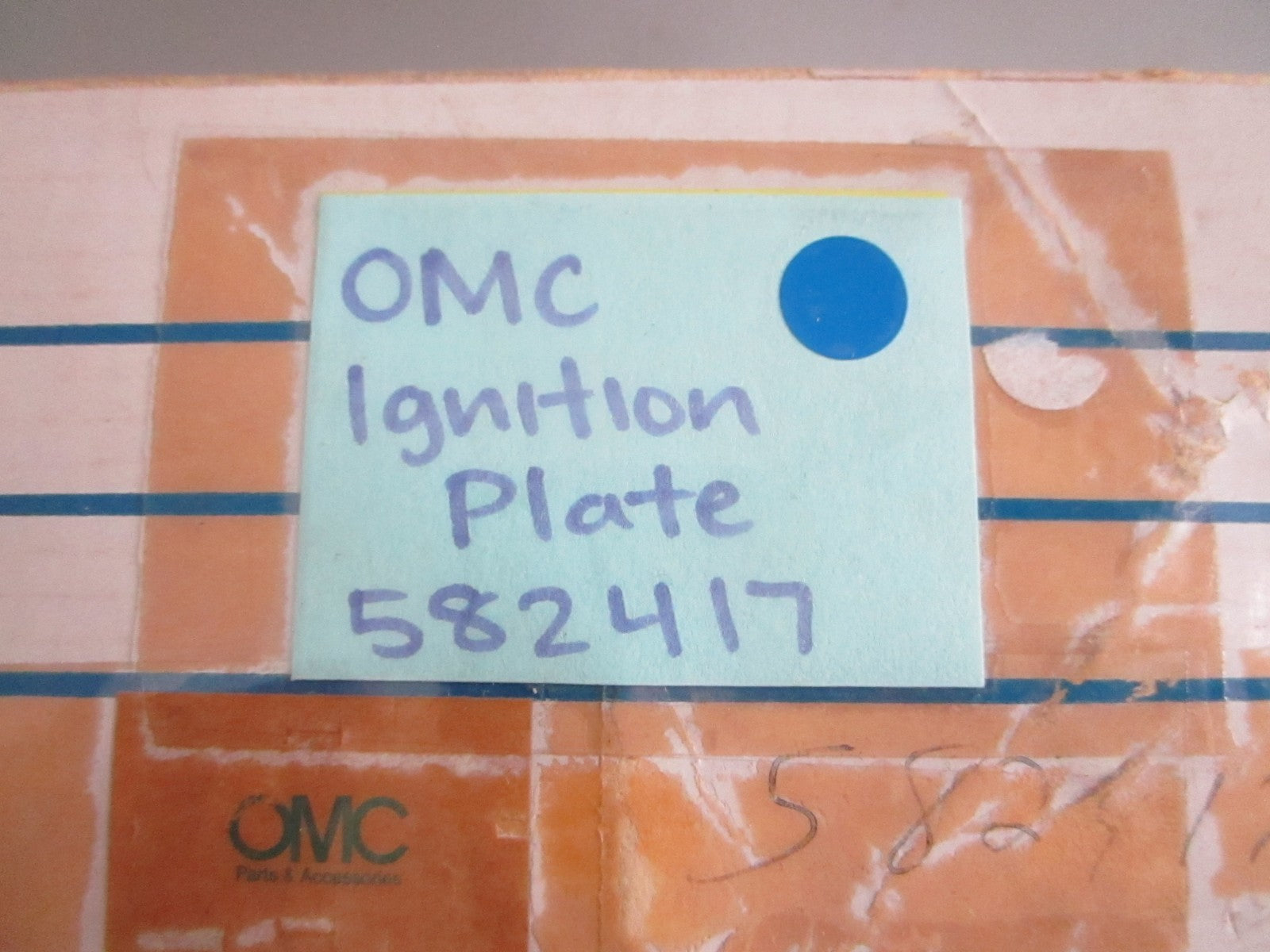 NEW OEM 582417 0582417 OMC Johnson Evinrude Ignition Plate 0820