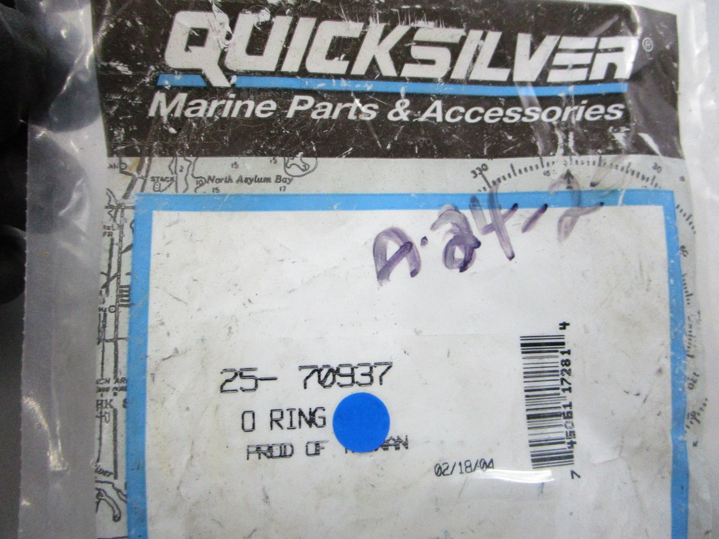 NEW OEM (LOT OF 10) 25-70937 Mercury Quicksilver O-Ring 0810