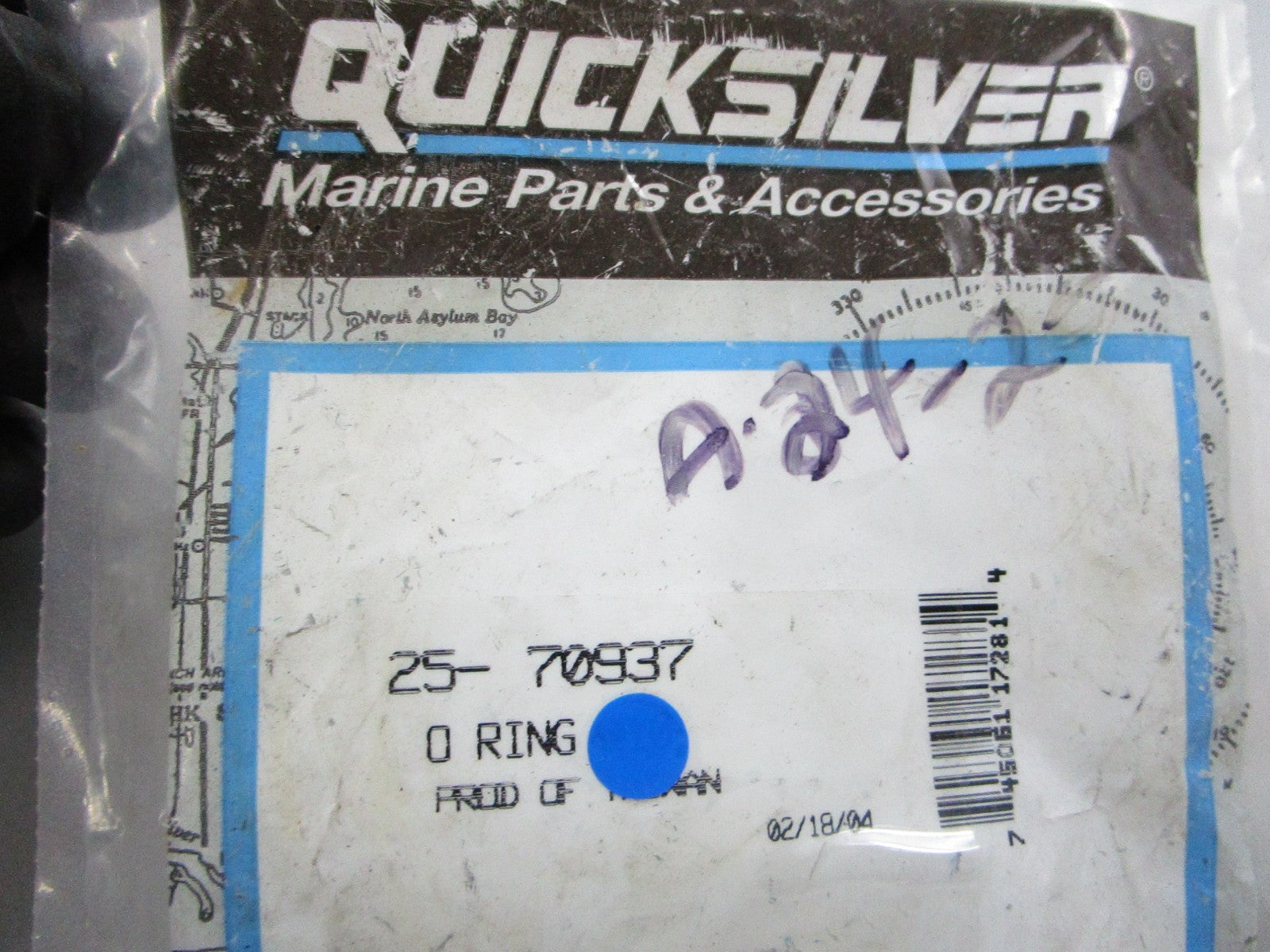 NEW OEM (LOT OF 10) 25-70937 Mercury Quicksilver O-Ring 0810
