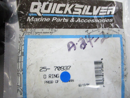 NEW OEM (LOT OF 10) 25-70937 Mercury Quicksilver O-Ring 0810