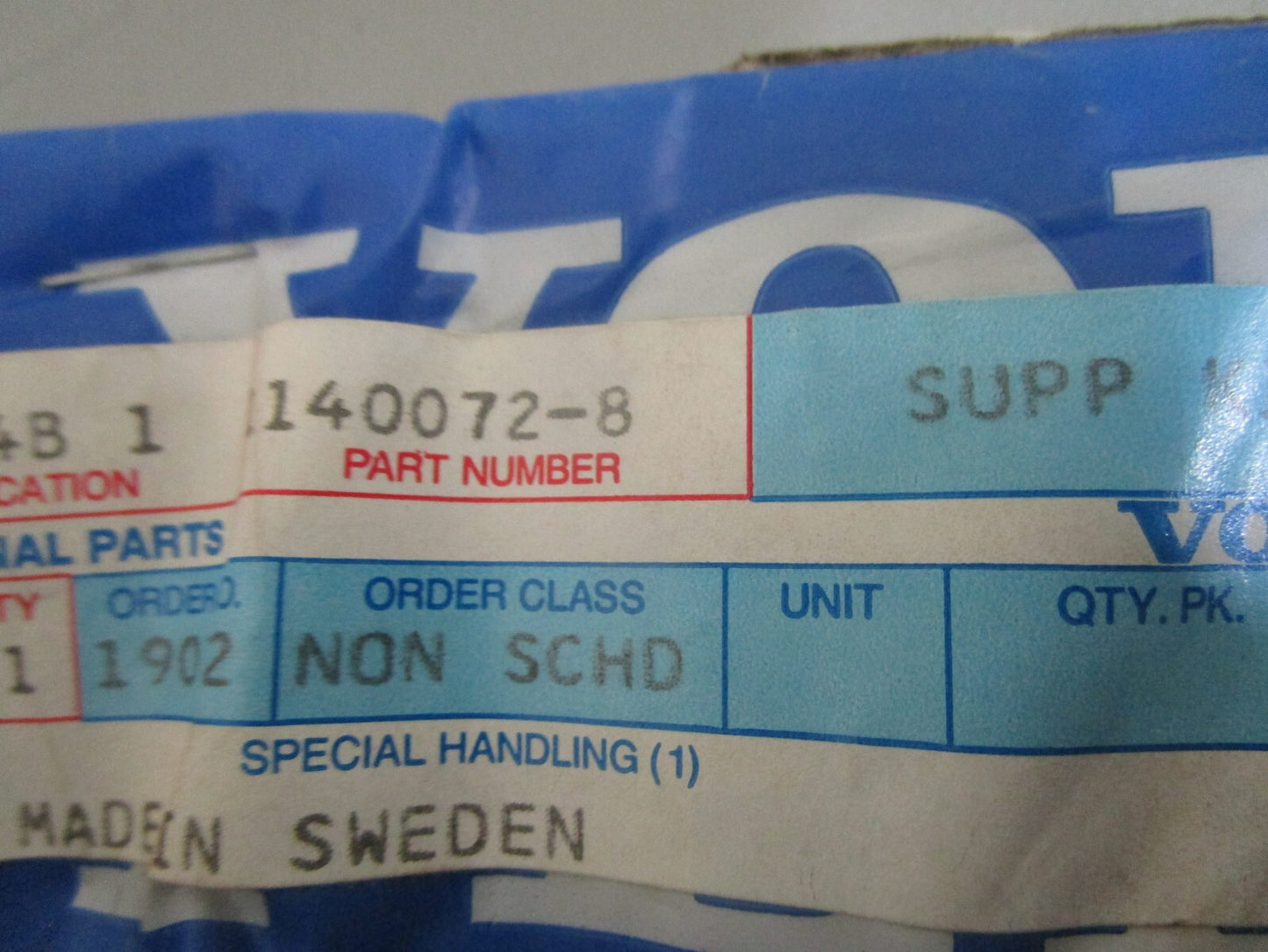 *NEW OEM* 0820 Volvo Penta Suppression Kit 1140072
