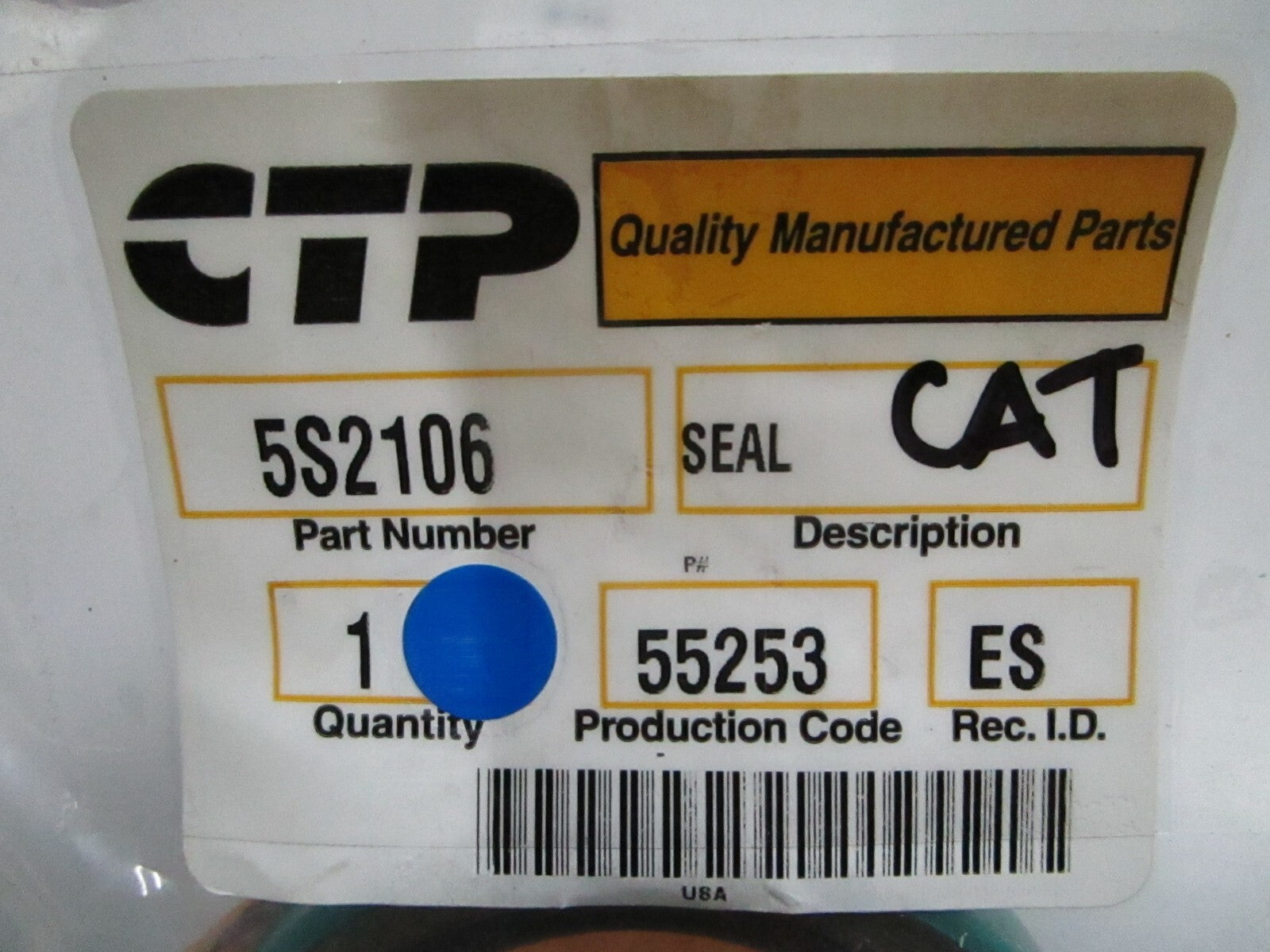*NEW OEM* 0810 CAT Seal 5S2106