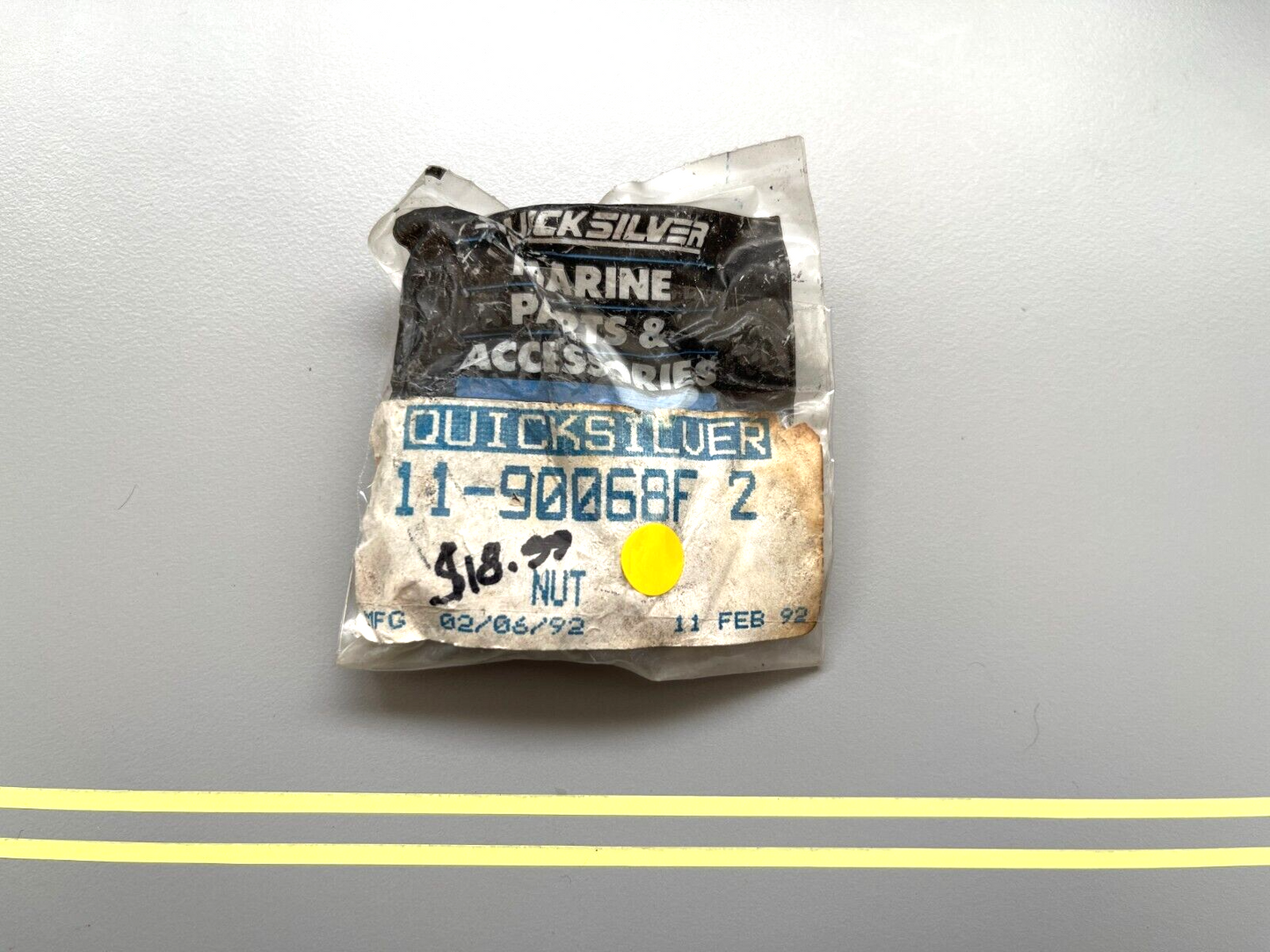 *NEW OEM* 0750 Mercury Quicksilver NUT 11-90068F 2