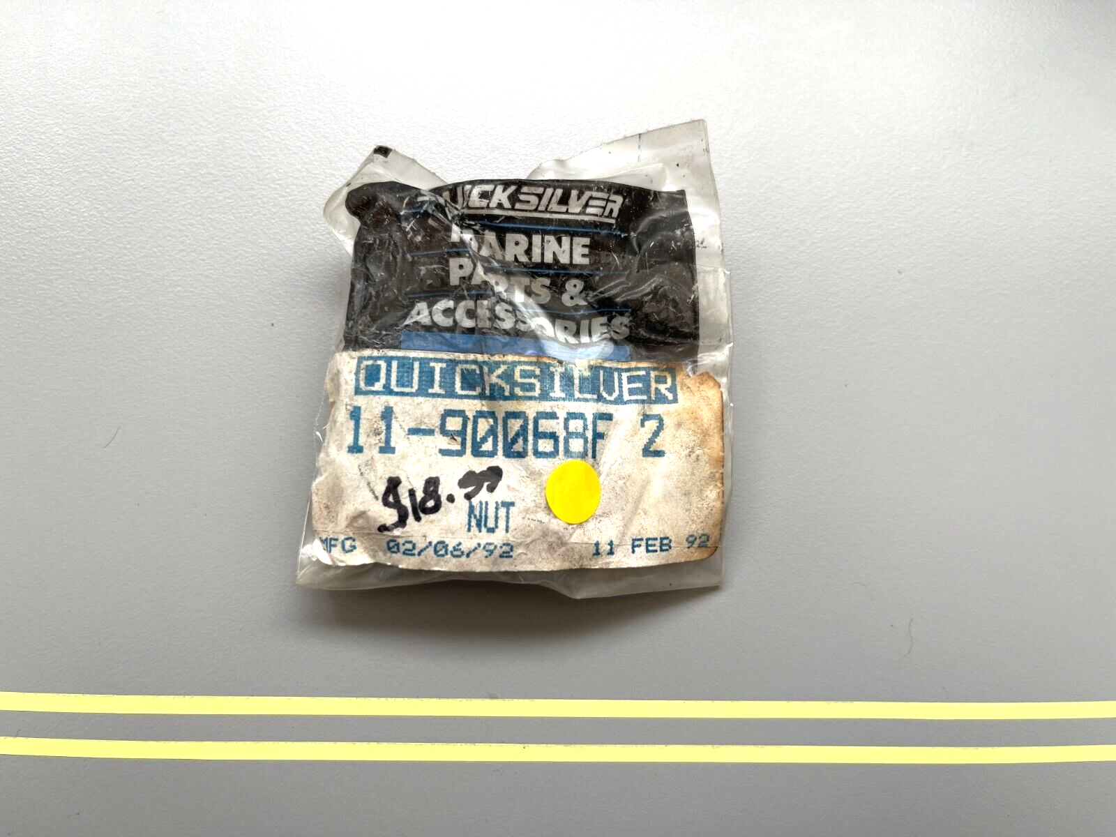 *NEW OEM* 0750 Mercury Quicksilver NUT 11-90068F 2