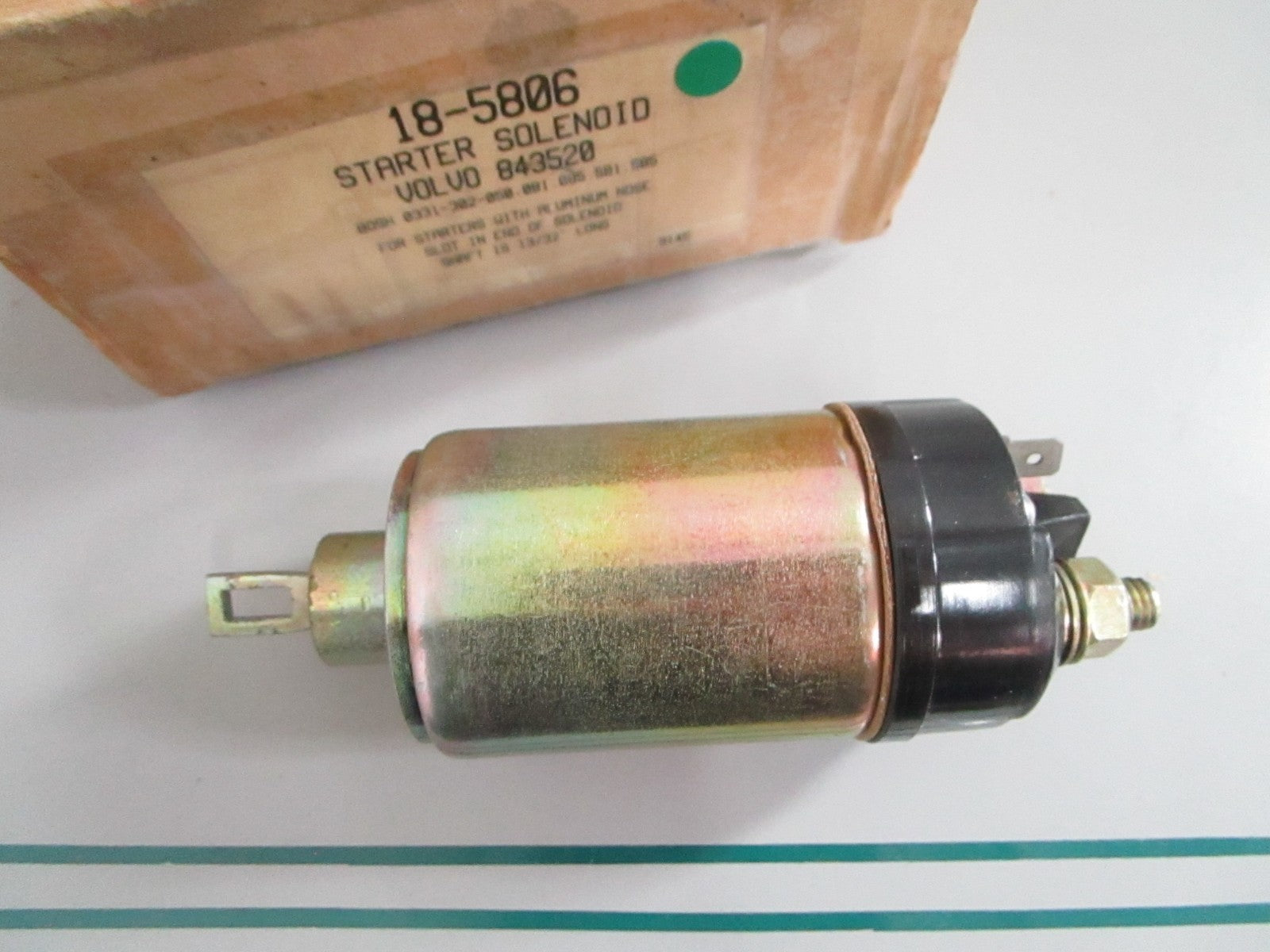 NEW 18-5806 Sierra Starter Solenoid Rep: 843520 Volvo 0820