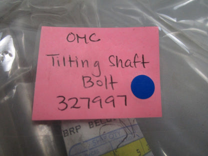 *NEW OEM* 0810 OMC Johnson Evinrude Tilting Shaft Bolt 327997 0327997