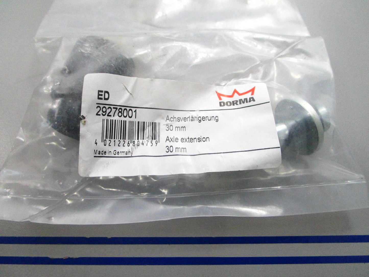 NEW Dorma 29278001 30mm Axle Extension 0810