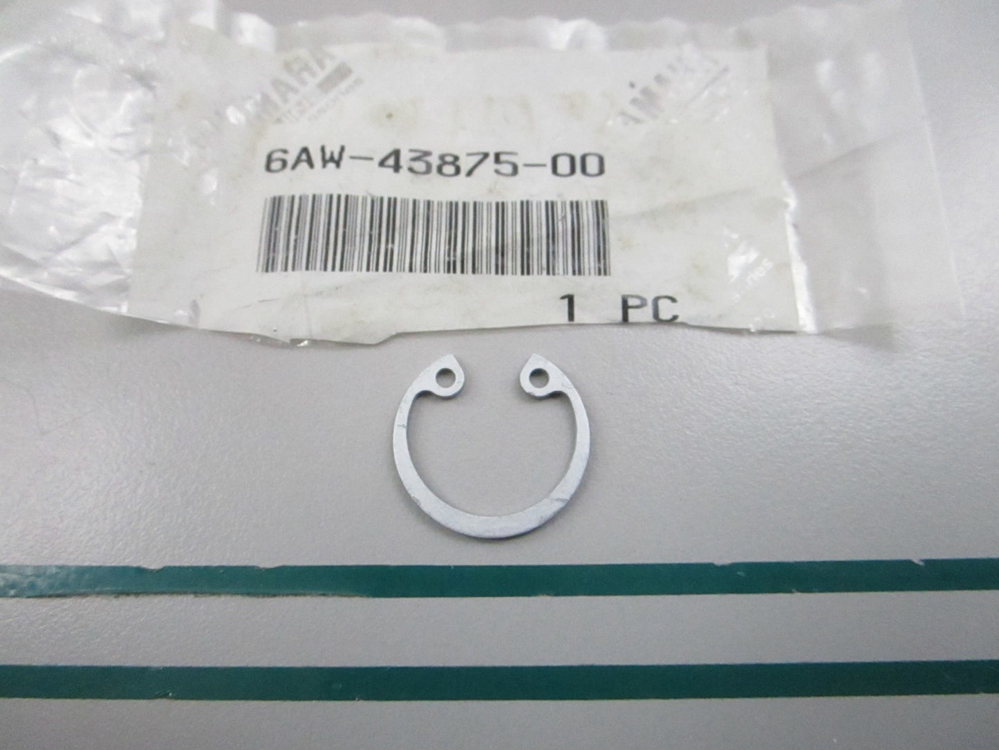 NEW OEM 6AW-43875-00-00 Yamaha Snap Ring 0810