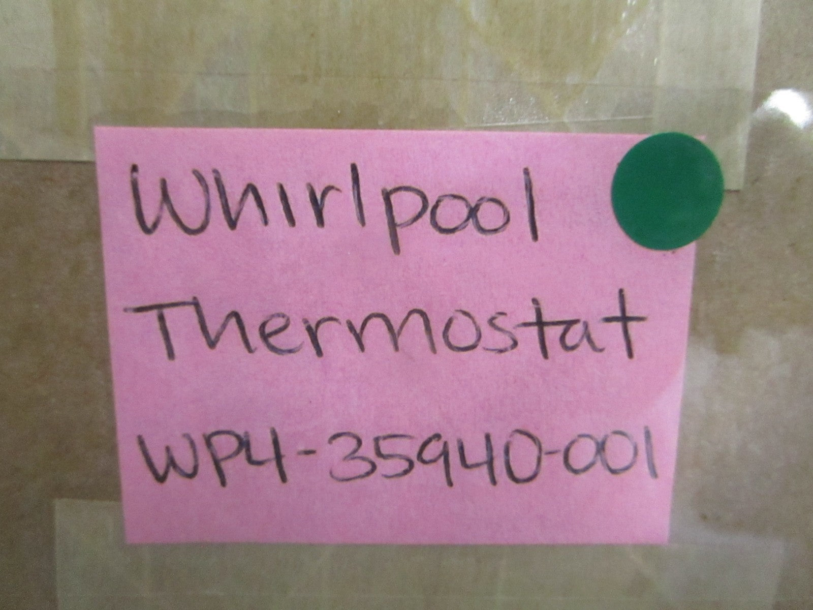 NEW OEM WP4-35940-001 Whirlpool Thermostat 0820
