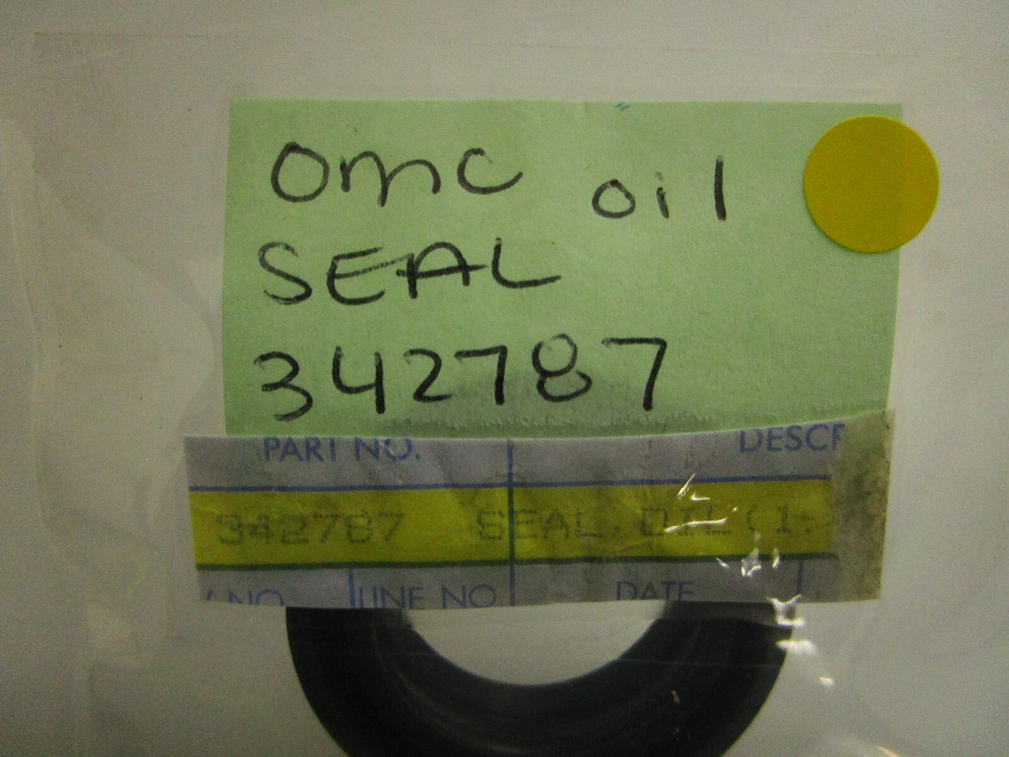 *NEW OEM* 0810 OMC Johnson Evinrude Oil Seal 342787 0342787