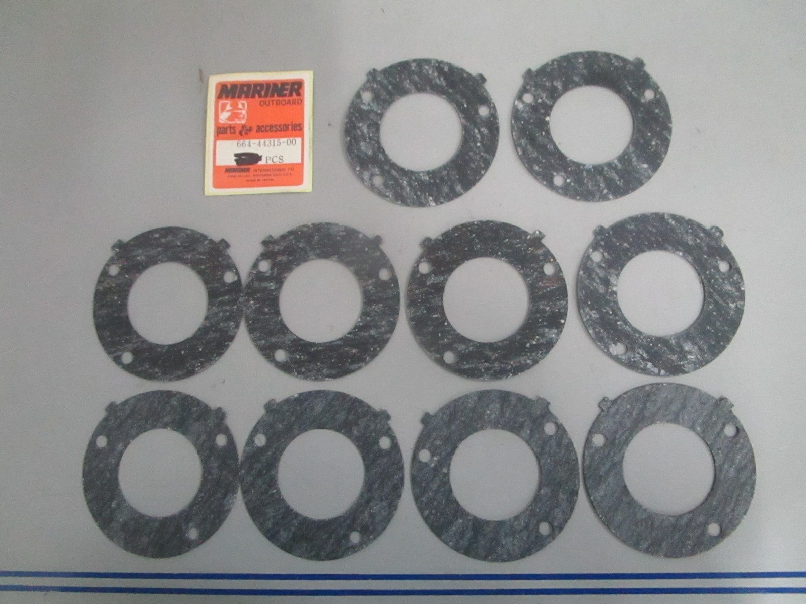 NEW OEM (LOT OF 10) 664-44315-00-00 Yamaha Mariner Gasket 0820