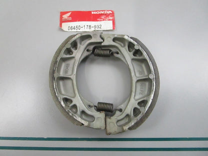 NEW OEM 06450-178-932 Honda Brake Shoe Set 0810
