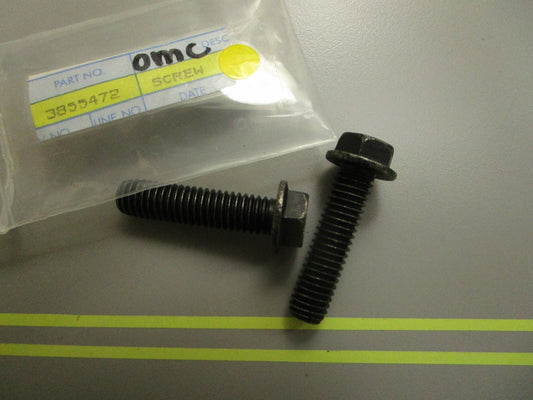 *NEW OEM* (LOT OF 2) 0810 OMC Johnson Evinrude Screw 3855472