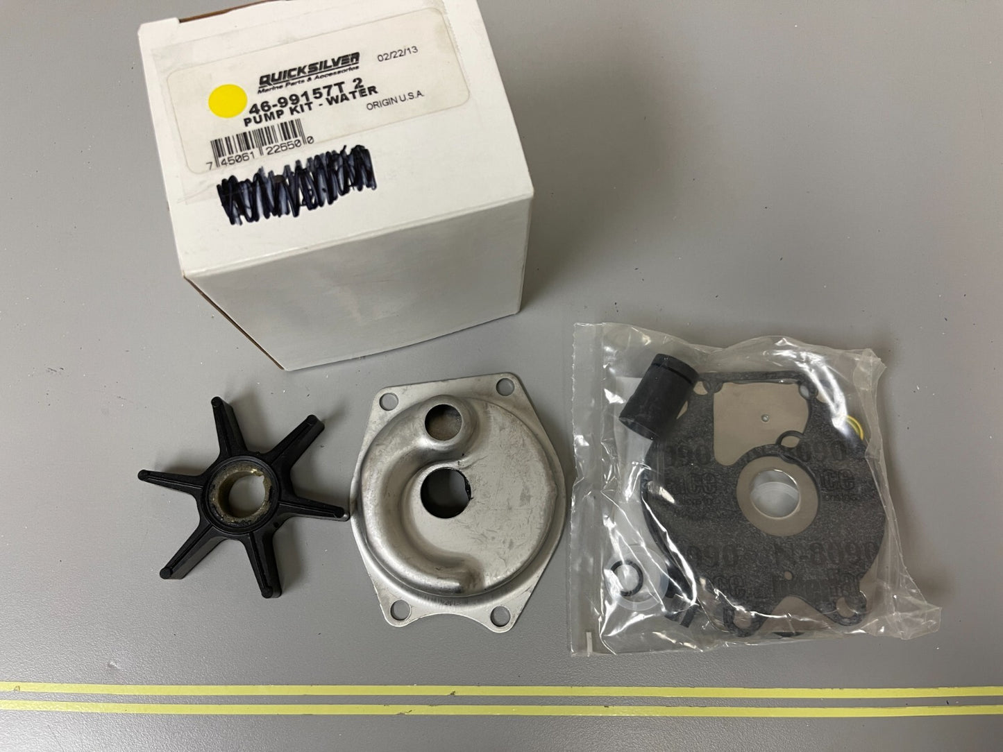 *NEW OEM* 0720 Mercury Quicksilver Water Pump Kit Assembly 46-99157T2