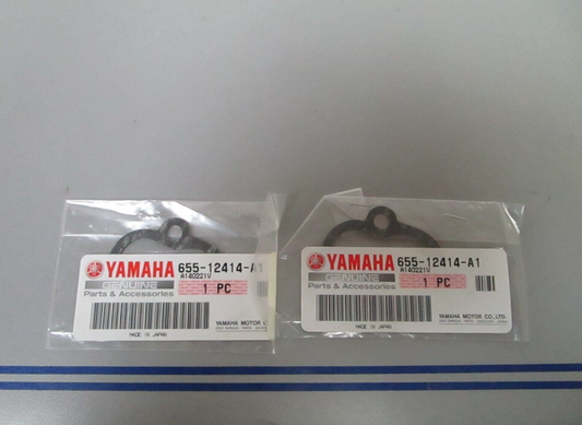 *NEW OEM* (LOT OF 2) 0810 Yamaha Gasket 655-12414-A1-00