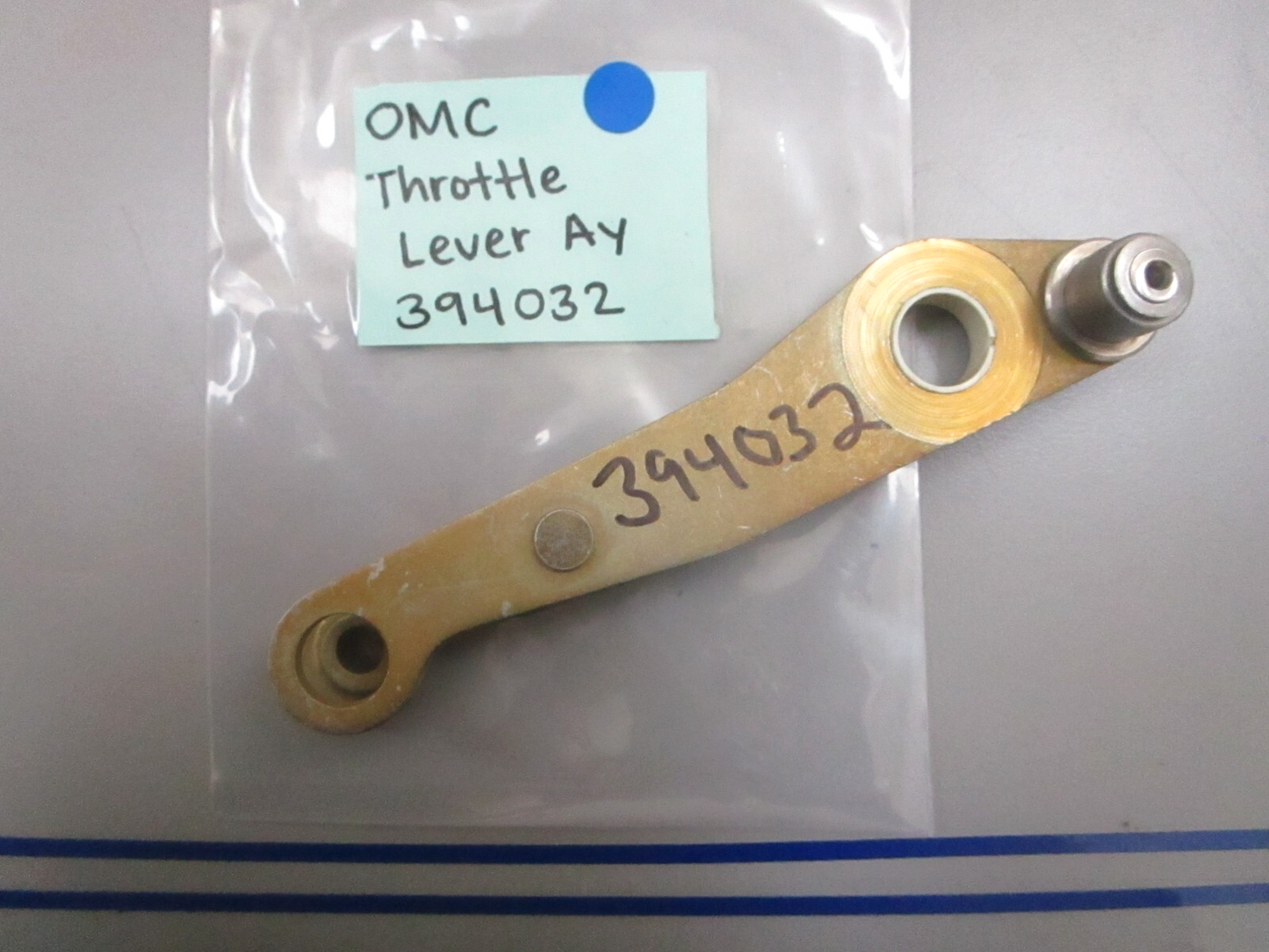 *NEW OEM* 0810 OMC Johnson Evinrude Throttle Lever Assembly 394032 0394032