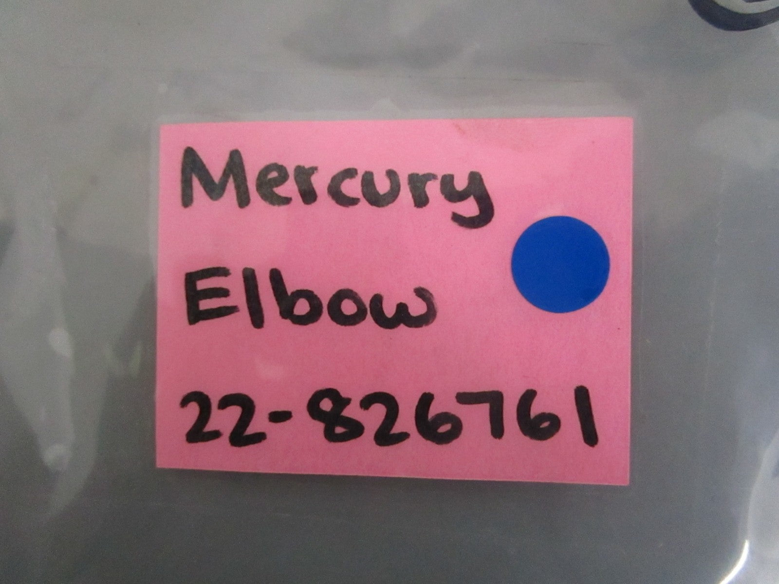 NEW OEM 22-826761 Mercury Quicksilver Elbow 0820