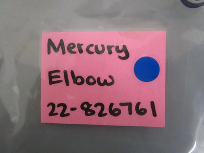 NEW OEM 22-826761 Mercury Quicksilver Elbow 0820