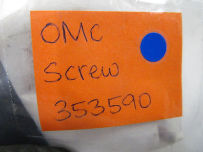 *NEW OEM* (LOT OF 4) 0810 OMC Johnson Evinrude Screw 353590 0353590